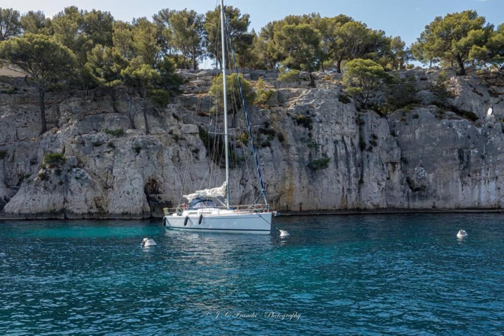 Cassis Grande Terrasse Emplacement Au Top A 1 Minute De La Plage A Pieds Kültér fotó