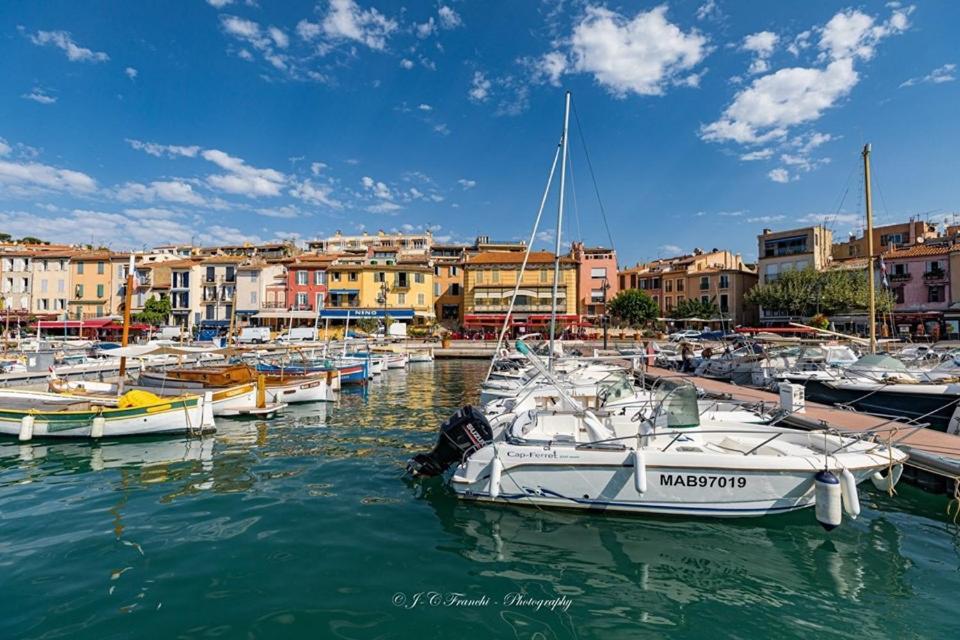 Cassis Grande Terrasse Emplacement Au Top A 1 Minute De La Plage A Pieds Kültér fotó